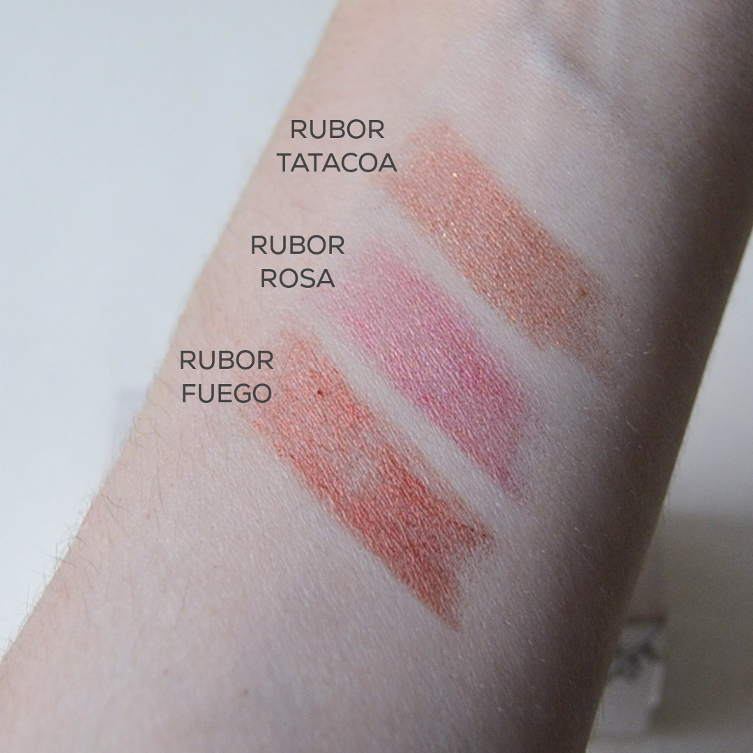 Kit rubor, iluminador y bronceador