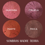 Kit Sombras Madre Tierra (4 sombras)